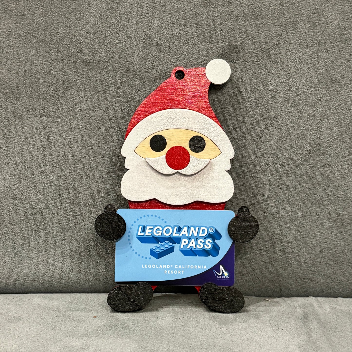 Wood Gift Card Holder Ornament | Holiday | Christmas | Santa, Snowman, Reindeer