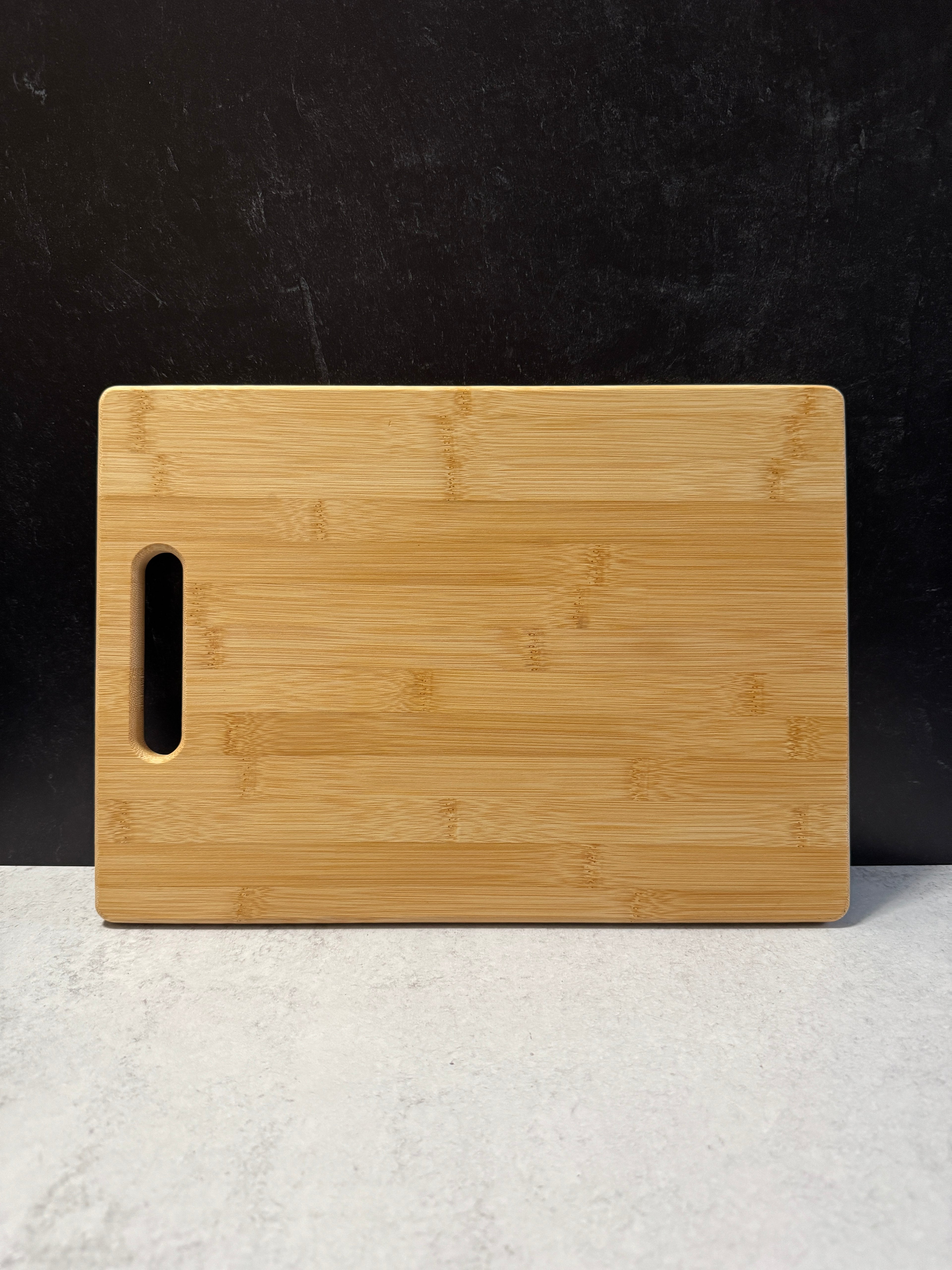 Small Bamboo Cutting Board | Aloha Monstera Leaf