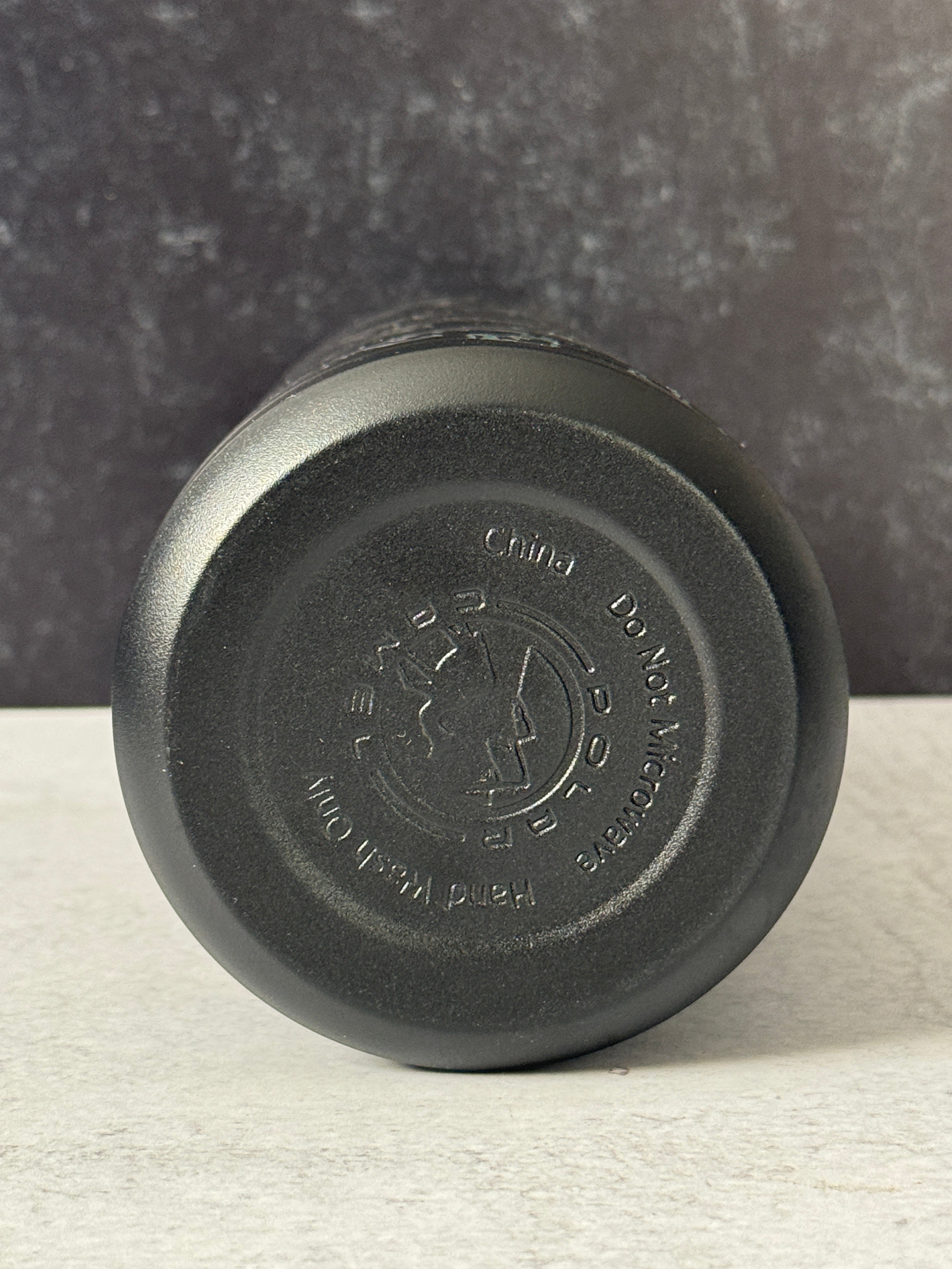 Cherry Blossom wrapped laser engraved 32oz Stainless Steel sport bottle || Black/Prism finish || Polar Camel